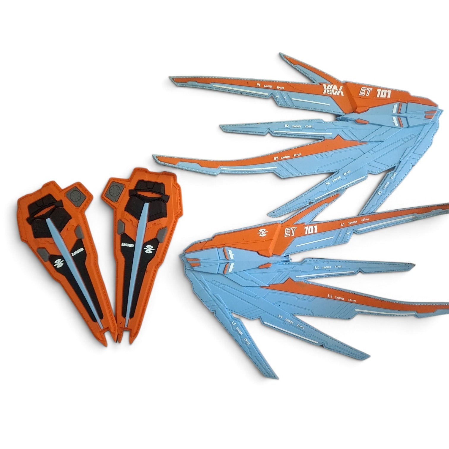 Velcro patches- Orange