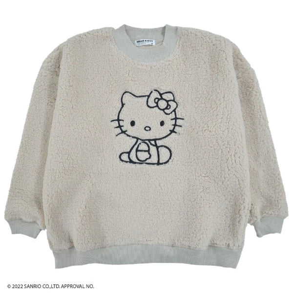 Sweatshirt- Hello Kitty Ivory