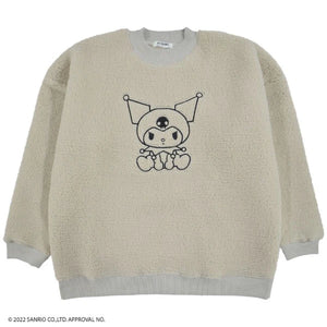 Sweatshirt- Kuromi Ivory