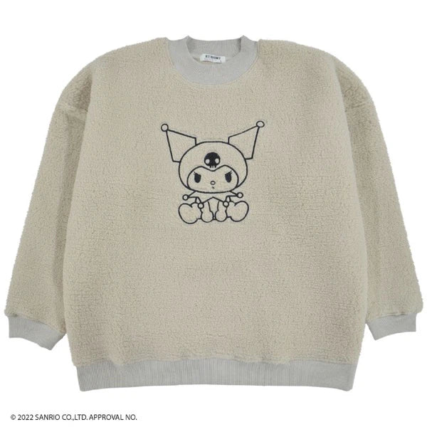 Sweatshirt- Kuromi Ivory