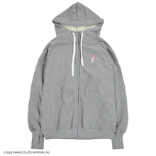 Load image into Gallery viewer, Jacket- My Melody Embroidery Winter Hoodie Grey
