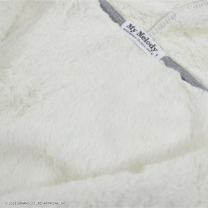 Jacket- My Melody Embroidery Winter Hoodie Grey