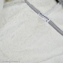 Cargar imagen en el visor de la galería, Jacket- Hello Kitty Embroidery Winter Hoodie Grey
