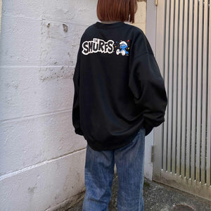 Sweatshirt- Smurfs Black