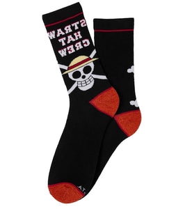 Sock- One Piece Straw Hat Crew Sock