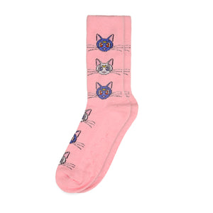 Sock- Sailor Moon Luna & Artemis Cozy Crew Sock