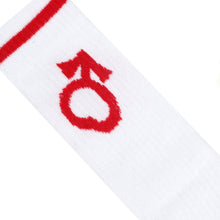Load image into Gallery viewer, Sock- Sailor Moon Sailor Mars Athletic Knee High Sock
