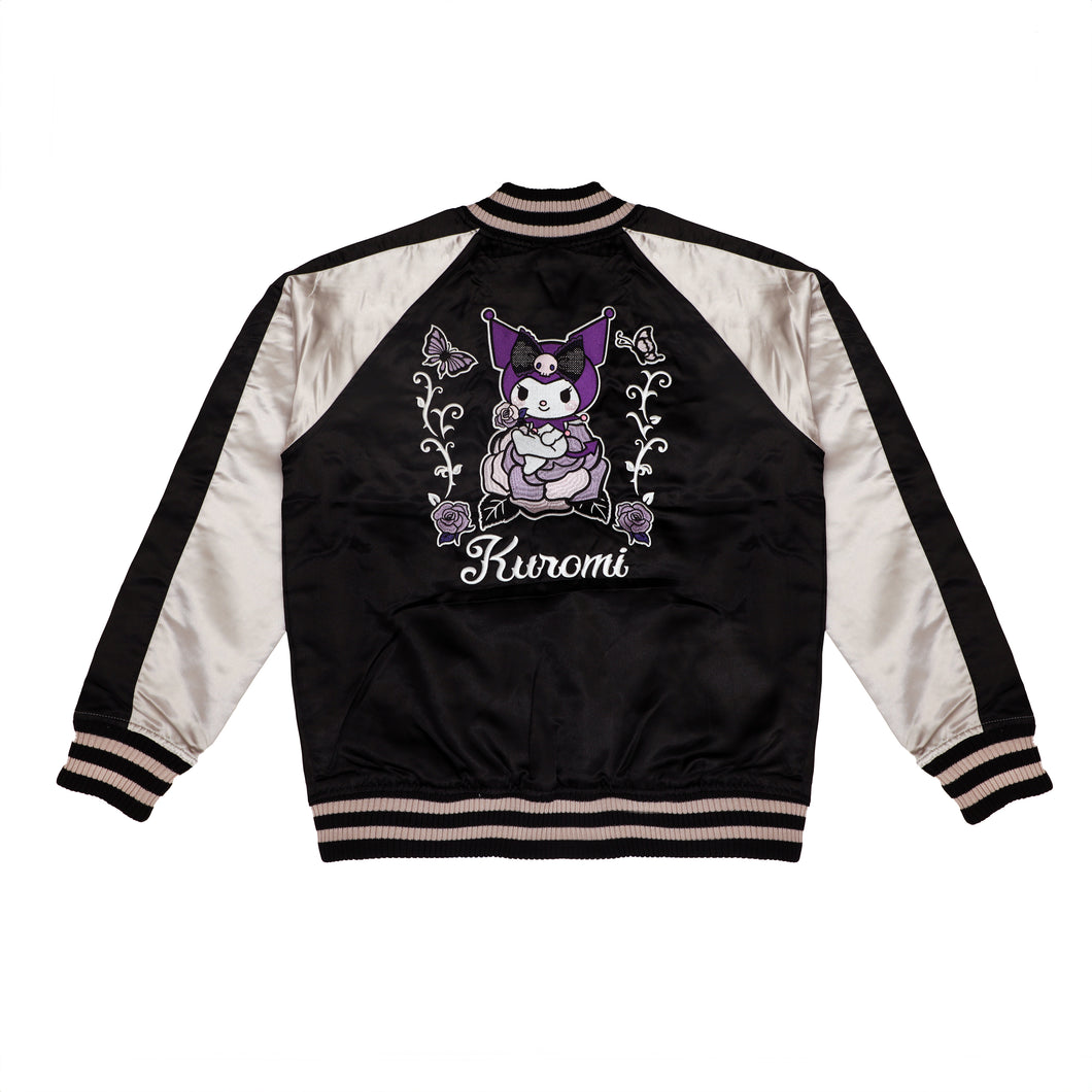 Jacket- Kuromi-Sukajan Black Silver