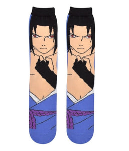 Sock- Naruto Shippuden Sasuke Crew Socks