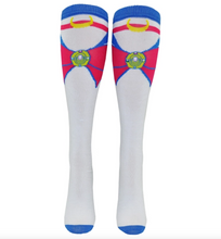 Cargar imagen en el visor de la galería, Sock- Sailor Moon Bow Knee High Socks
