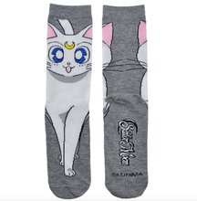 Load image into Gallery viewer, Sock- Sailor Moon Artemis Crew Socks
