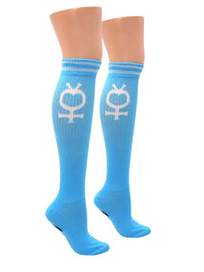 Sock - Sailor Moon Sailor Mercury Athletic Knee High Sock