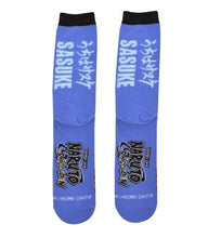 Cargar imagen en el visor de la galería, Sock- Naruto Shippuden Sasuke Crew Socks
