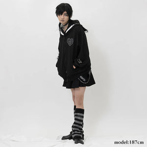 Jacket- Unisex Brain Girl Sailor Jacket