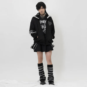 Jacket- Unisex Brain Girl Sailor Jacket