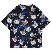 Load image into Gallery viewer, Tees- Oversized Cats Tees
