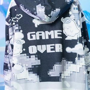 Hoodie- Oversized Gameover Hoodie