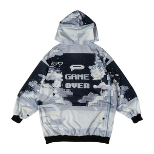 Hoodie- Oversized Gameover Hoodie