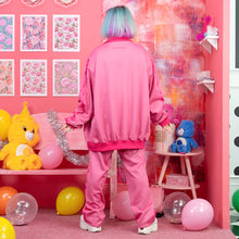 Load image into Gallery viewer, Jacket- Care Bears Oversized Blouson Jacket Pink
