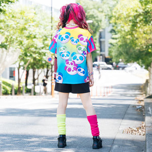 Tees- Unisex Harajuku Style Rainbow Tees