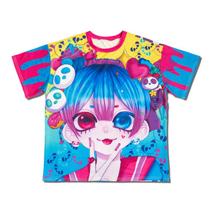 Tees- Unisex Harajuku Style Rainbow Tees