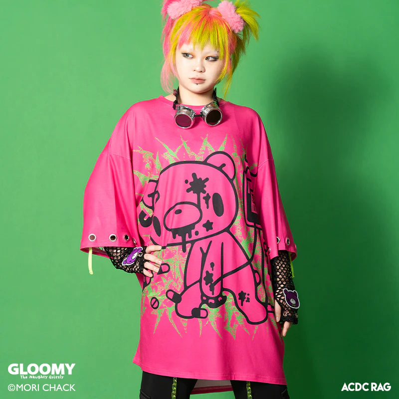 Tees- Oversized Gurokawa Bear Ring Tees