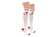 Load image into Gallery viewer, Sock- Sailor Moon Sailor Mars Athletic Knee High Sock
