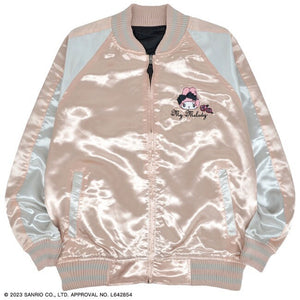 Jacket- Melody- Embroidery Sukajan Pink