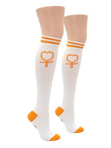 Sock- Sailor Moon Sailor Venus Athletic Knee High Sock