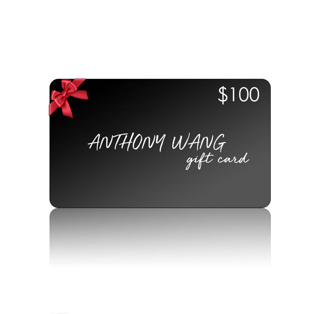 Anthony Wang eGift Cards- $100